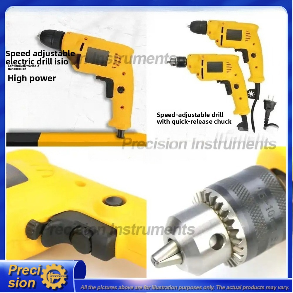 Hammer Drill Concrete 13Mm - Heavy Duty Corded Electric Drill 13mm