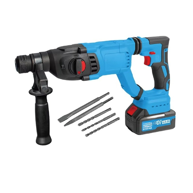 Rotary Hammer Drill 26Mm - Professional 20V Rechargeable Lithium Battery Brushless