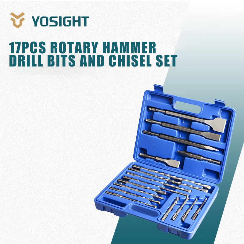 Sds Plus Drill Bit Set 17Pcs - 17Pcs Rotary Hammer Drill Bits and