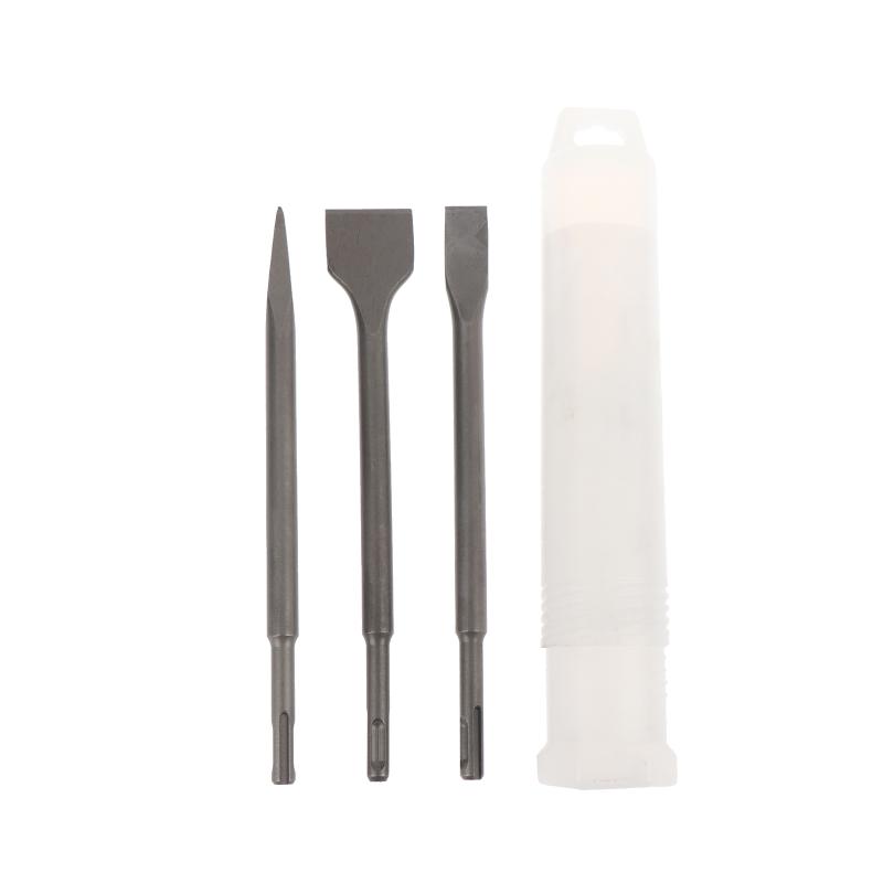 3Pcs SDS-Plus Shank Chisel Set - Rotary Hammer Chisel Bit Flat 评论和价格