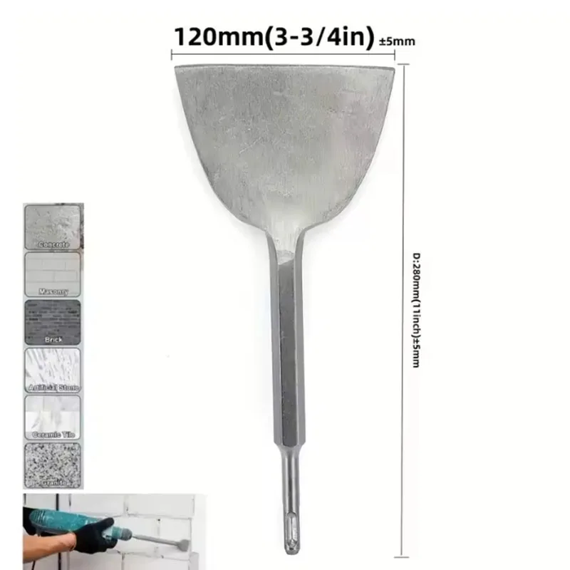 SDS‑Plus Round Shank Groove Fl - Rotary Hammer Chisel Bit Flat 评论和价格