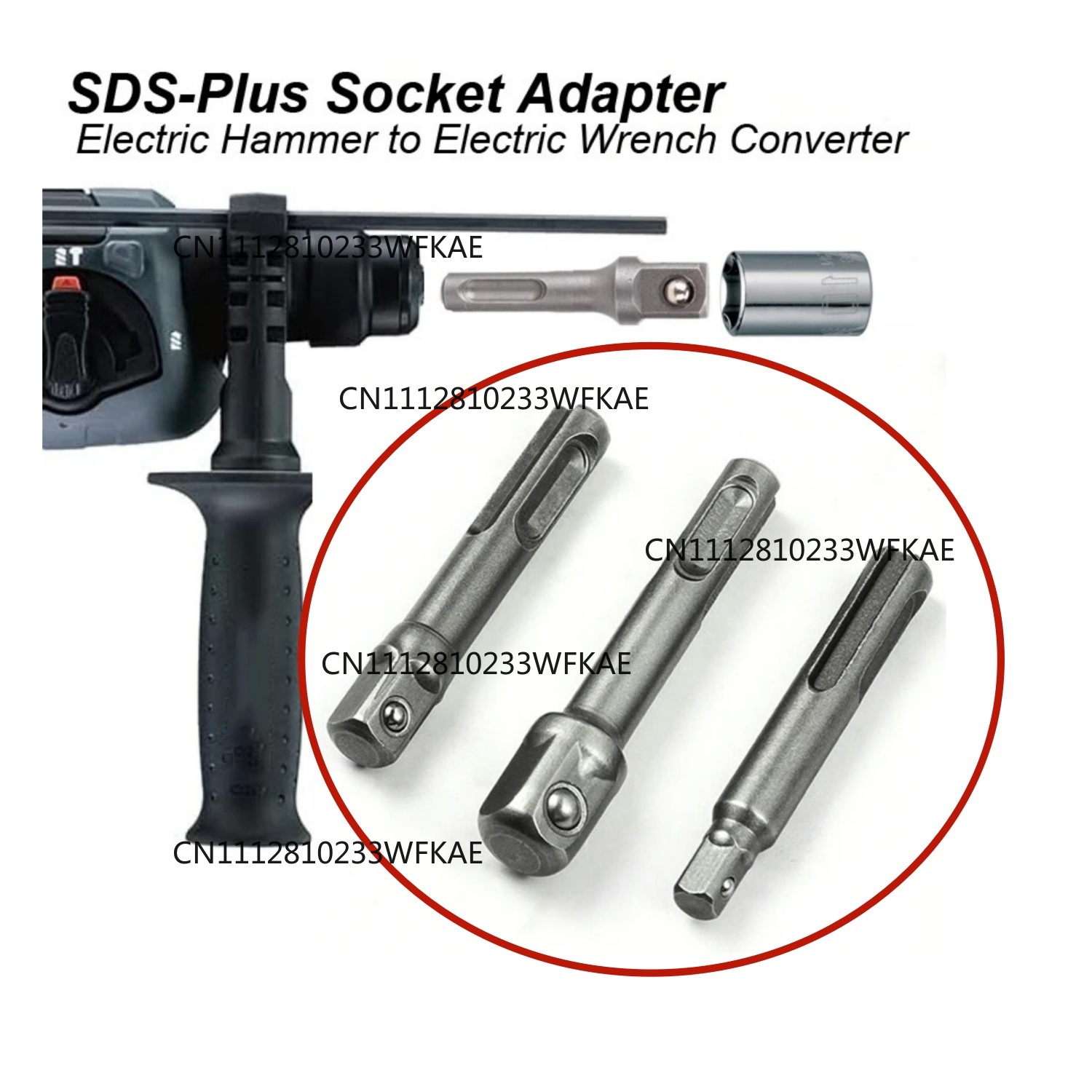 5PCS Convenient And Reliable S - Sds Plus Chuck Adapter 评论和价格
