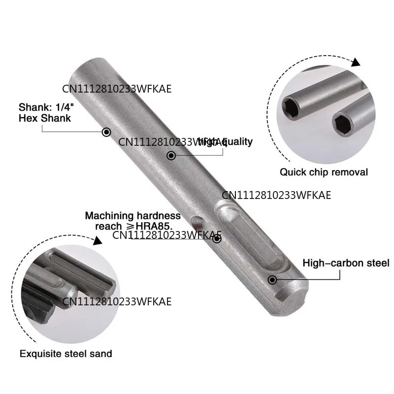 5PCS Convenient And Reliable S - Sds Plus Chuck Adapter 评论和价格