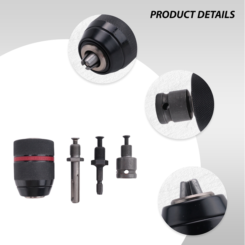 Keyless Drill Chuck 1.5-13mm 1 - Sds Plus Chuck Adapter 评论和价格
