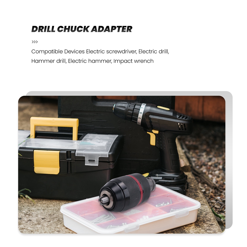 Keyless Drill Chuck 1.5-13mm 1 - Sds Plus Chuck Adapter 评论和价格