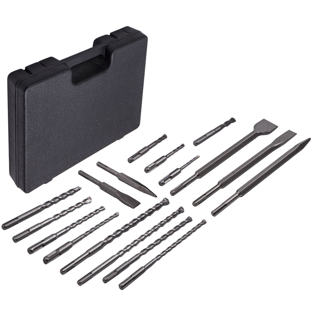17Pcs SDS Plus Rotary Hammer D - Sds Plus Drill Bit Set 17Pcs 评论和价格