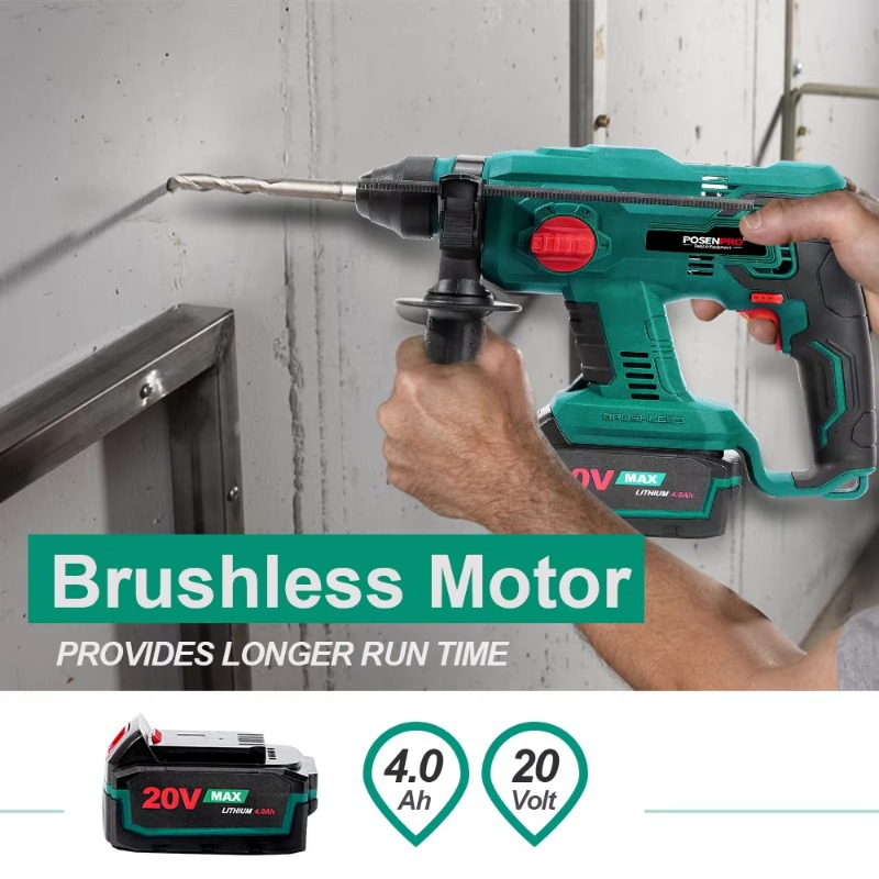 Bulk 20V Cordless Brushless Ro - Cordless Rotary Hammer 20V Brushless 评论和价格