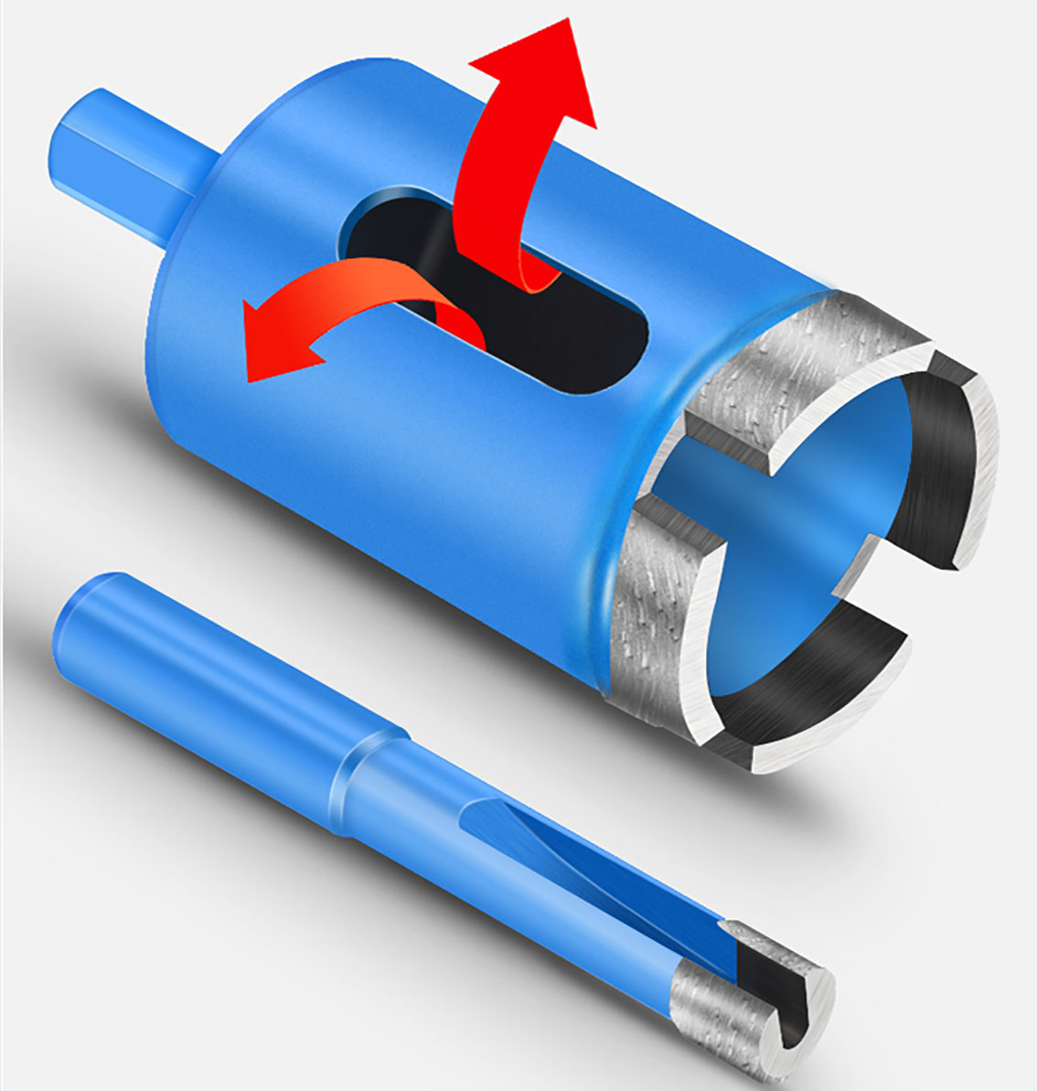 6mm-100mm Blue Marble Opener D - Core Drill Bit Diamond 100Mm 评论和价格