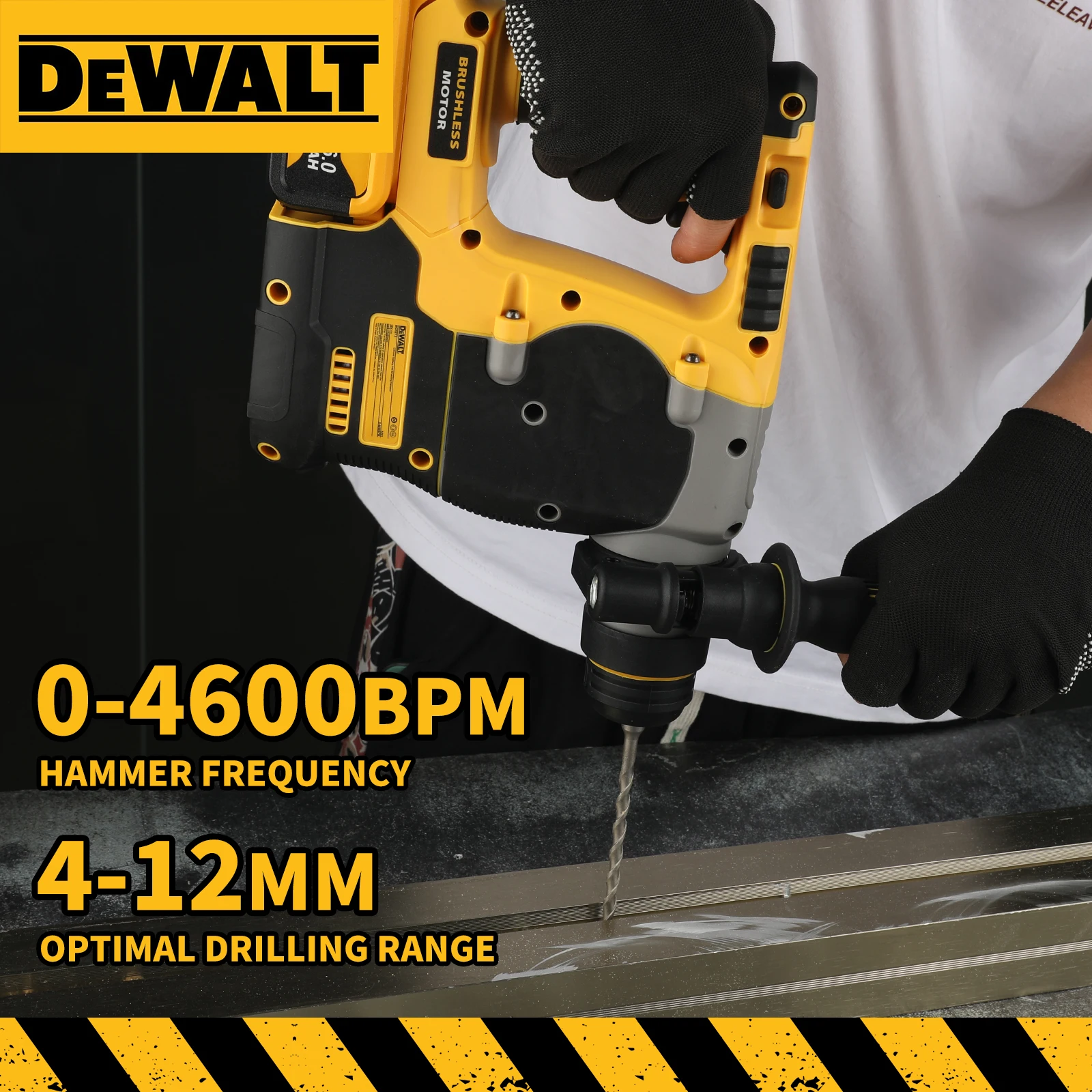 DEWALT DCH273 20V MAX XR Brush - Cordless Rotary Hammer 20V Brushless 评论和价格