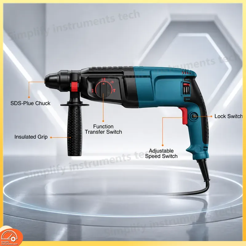 800W Rotary Hammer Drill SDS P - Rotary Hammer Drill Sds Plus 800W 评论和价格