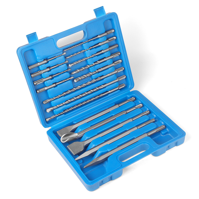 17Pcs/Set Electric Hammer SDS  - Sds Plus Drill Bit Set 17Pcs 评论和价格