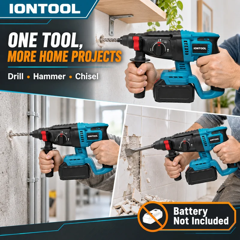 IONTOOL Cordless Rotary Hammer - Rotary Hammer Drill 26Mm 评论和价格