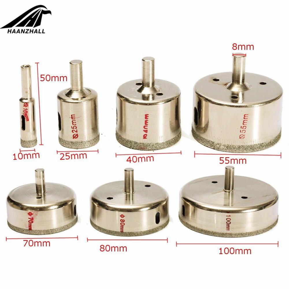 7Pcs/Set Metal Diamond Coated  - Core Drill Bit Diamond 100Mm 评论和价格