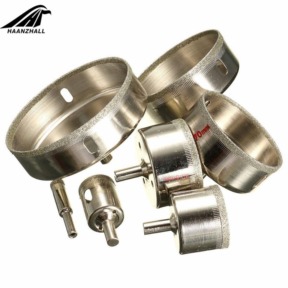 7Pcs/Set Metal Diamond Coated  - Core Drill Bit Diamond 100Mm 评论和价格