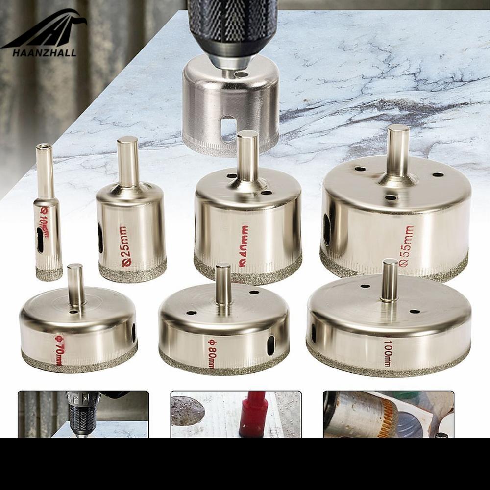 7Pcs/Set Metal Diamond Coated  - Core Drill Bit Diamond 100Mm 评论和价格