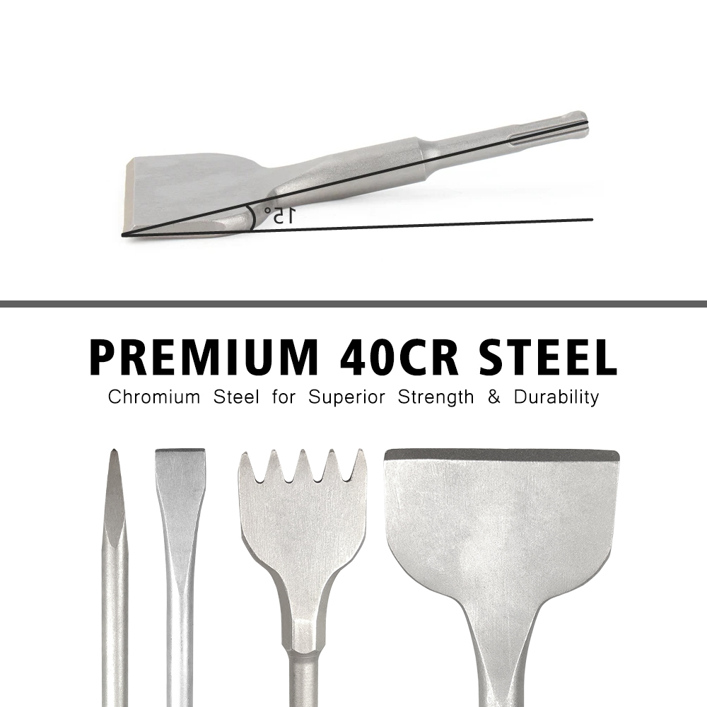 SDS Plus Shank Rotary Hammer P - Rotary Hammer Chisel Bit Flat 评论和价格