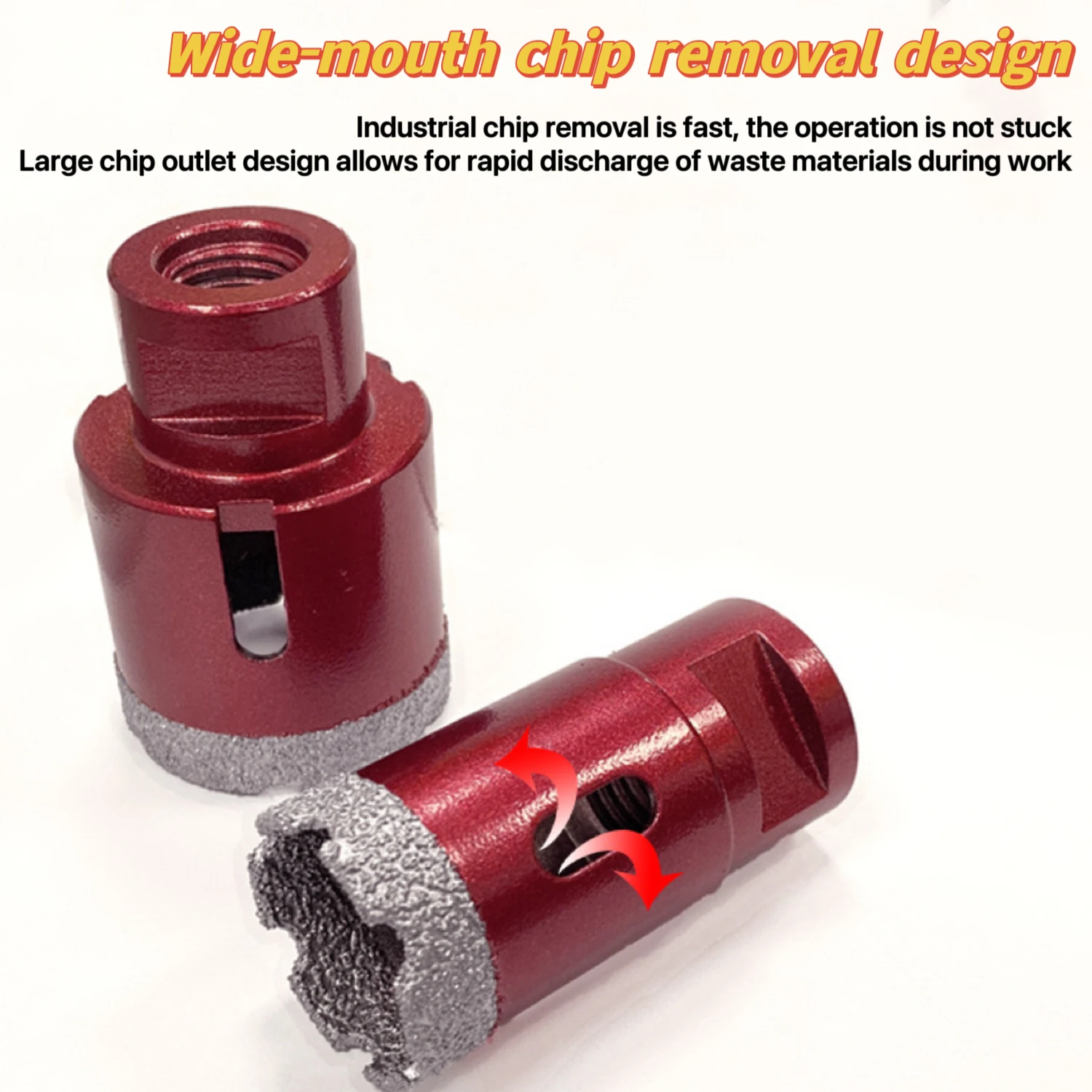 1pc M14 6mm-100mm Vacuum Threa - Core Drill Bit Diamond 100Mm 评论和价格
