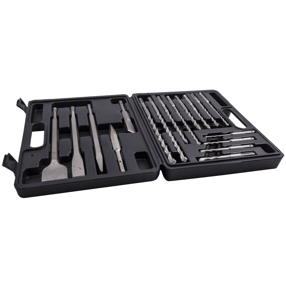 17Pcs SDS Plus Rotary Hammer D - Sds Plus Drill Bit Set 17Pcs 评论和价格