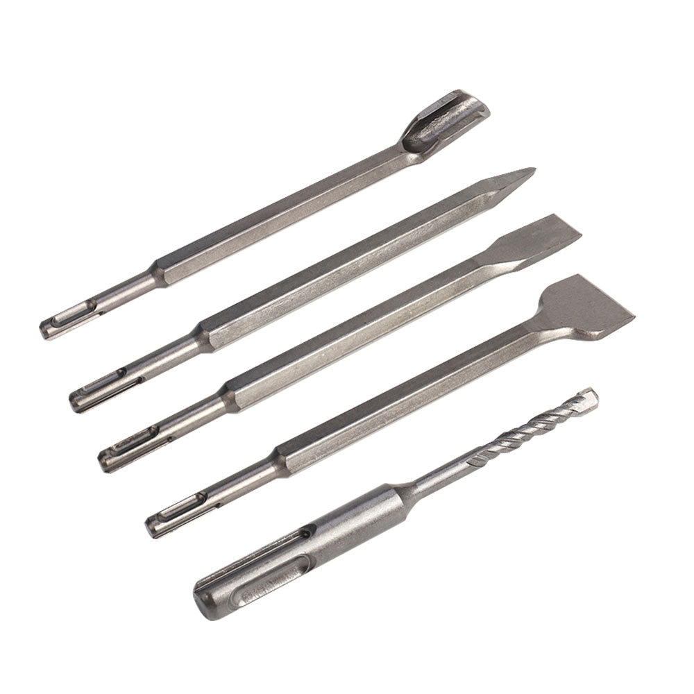 17Pcs/Set Electric Hammer SDS  - Sds Plus Drill Bit Set 17Pcs 评论和价格