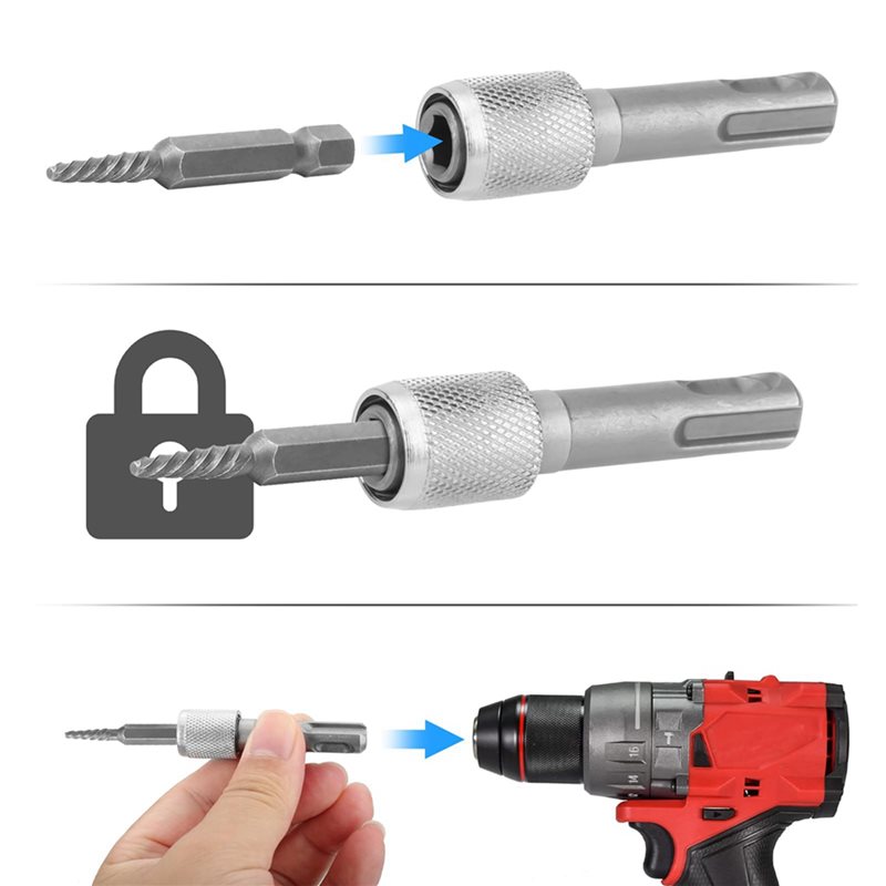 T21C 10PCS SDS-Plus Drill Chuc - Sds Plus Chuck Adapter 评论和价格