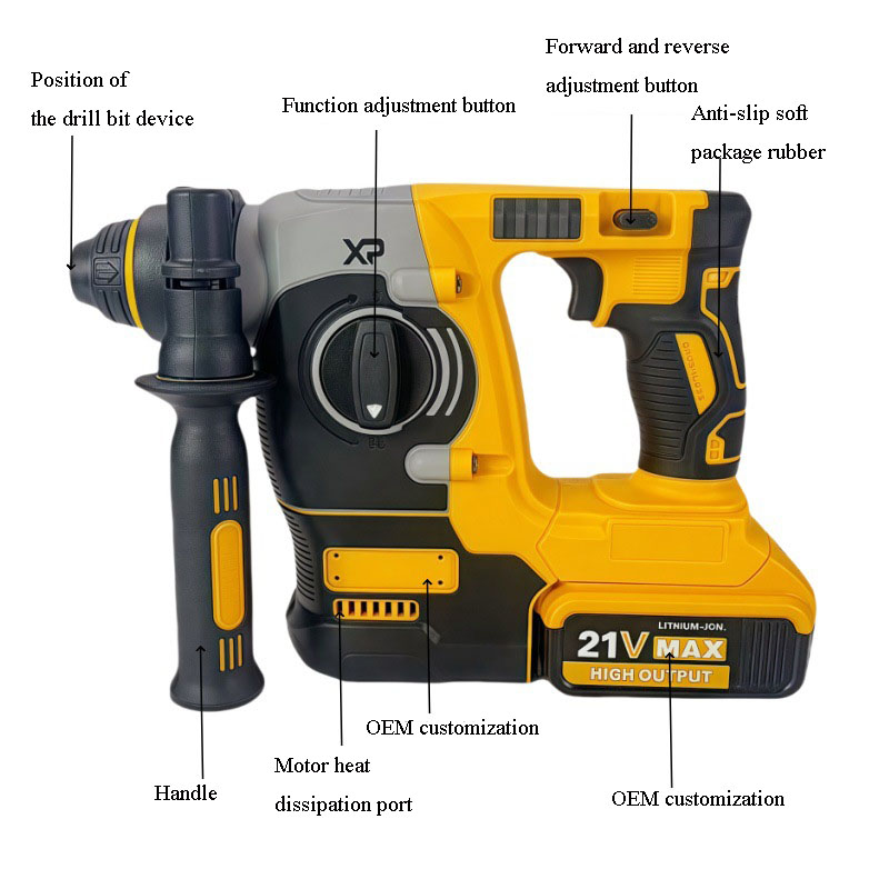 Brushless Rotary Impact Hammer - Rotary Hammer Drill 26Mm 评论和价格