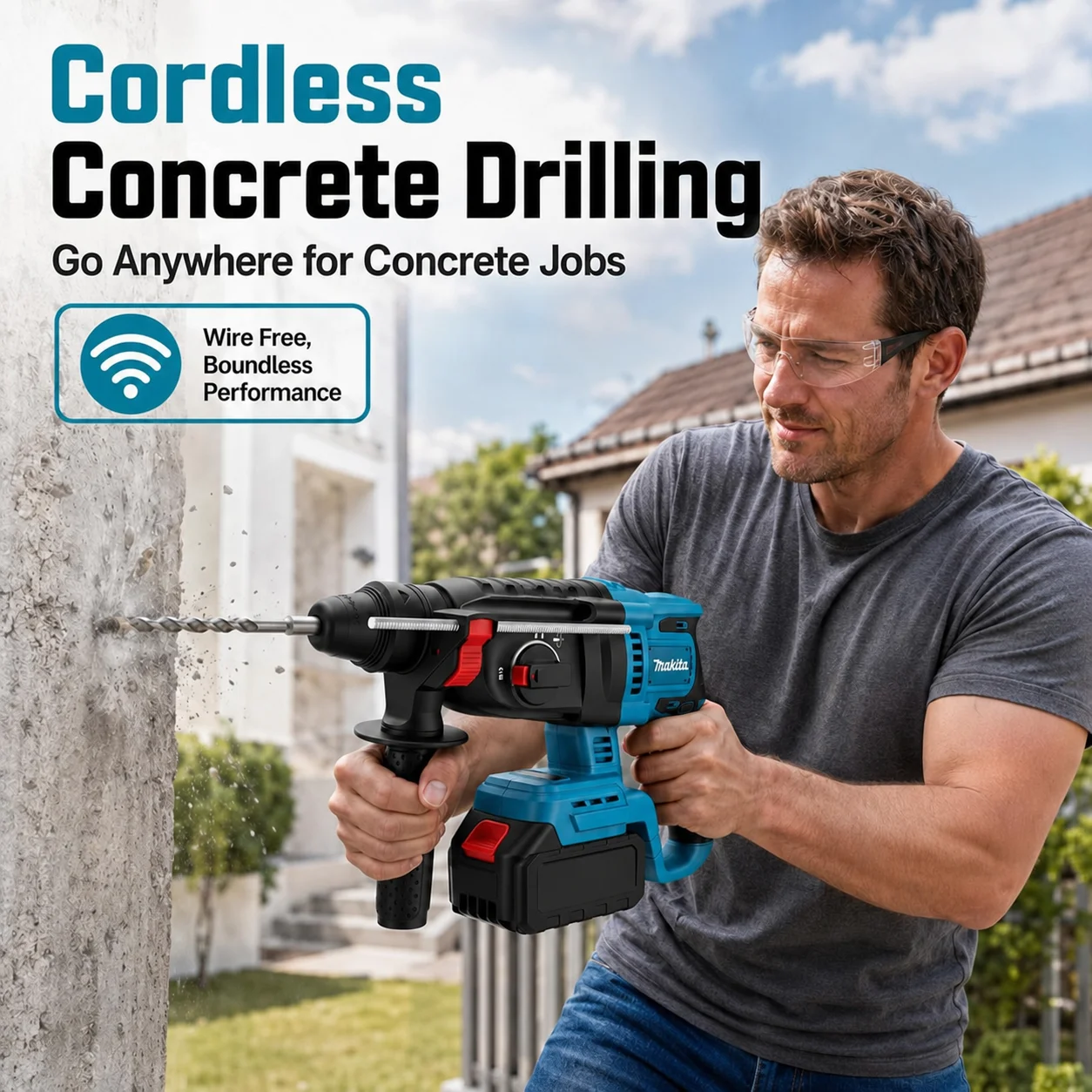 Makita DHR242 18V LXT® Li-ion  - Rotary Hammer Drill 26Mm 评论和价格