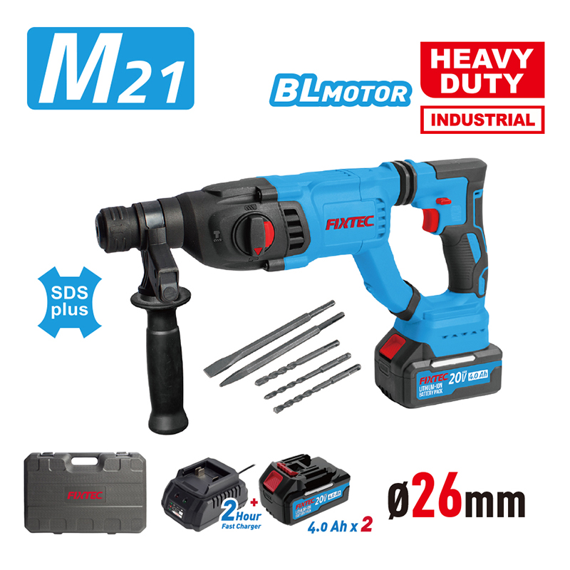 Professional 20V Rechargeable  - Rotary Hammer Drill 26Mm 评论和价格
