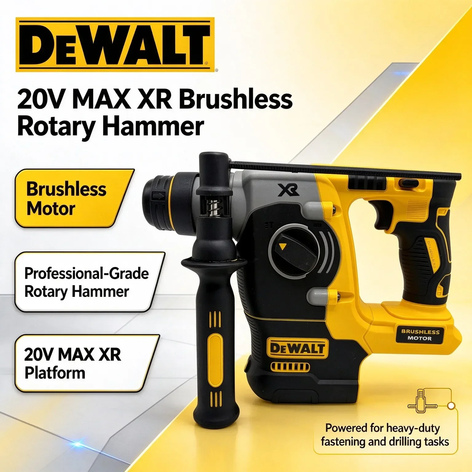 DEWALT DCH273 Cordless Rotary  - Cordless Rotary Hammer 20V Brushless 评论和价格