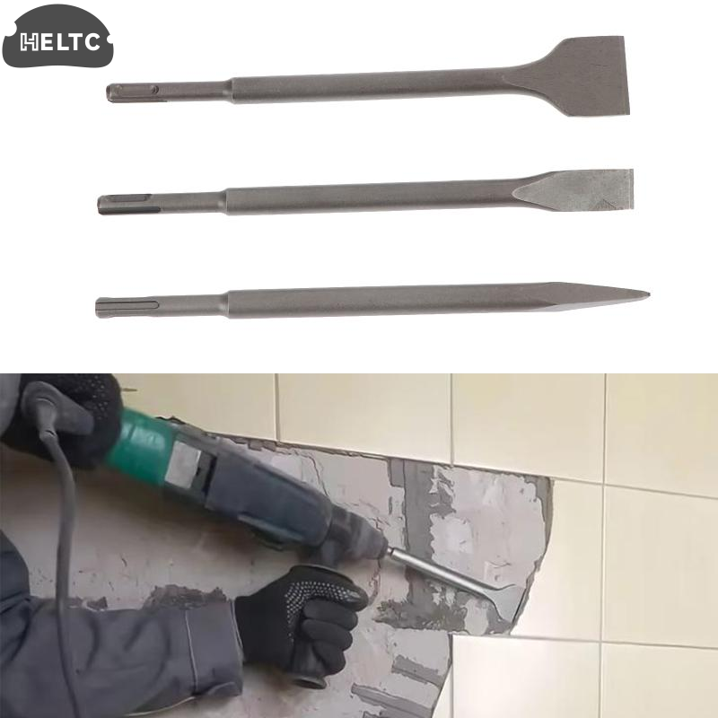 3Pcs SDS-Plus Shank Chisel Set - Rotary Hammer Chisel Bit Flat 评论和价格