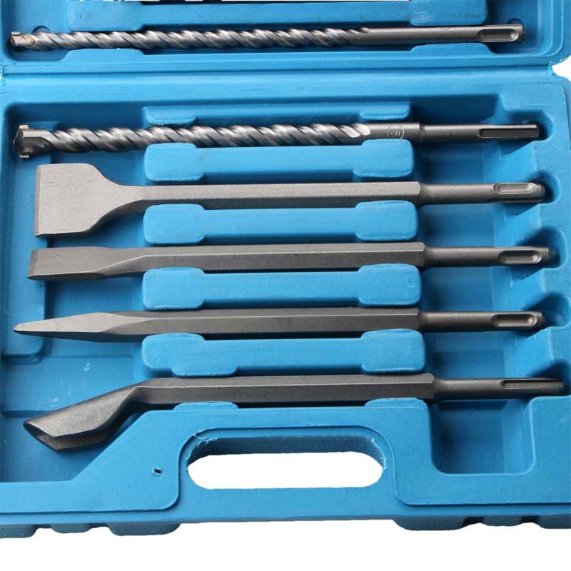 17Pcs/Set Electric Hammer SDS  - Sds Plus Drill Bit Set 17Pcs 评论和价格